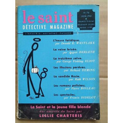 Le Saint Detective Magazine n 76 Le Saint et la Jeune Fille Blonde...