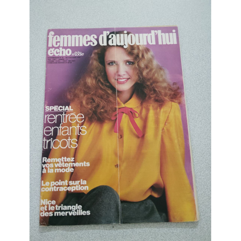 Femmes d'Aujourd'hui Écho de la mode n°32