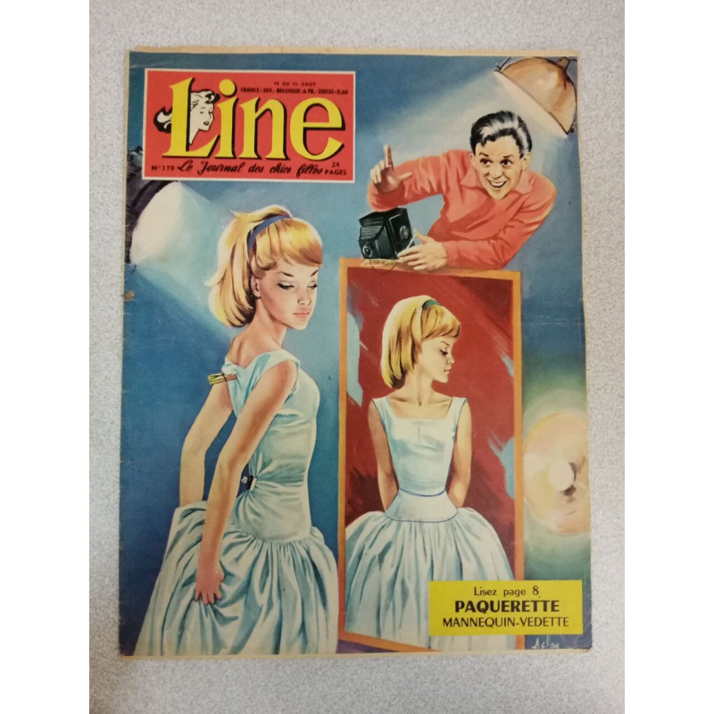 Line Nº179 Le Journal Des Chics Filles / Aout