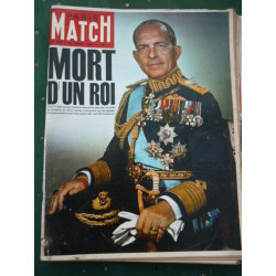 Paris Match n779 14 MARS 1964 MORT D'UN ROI
