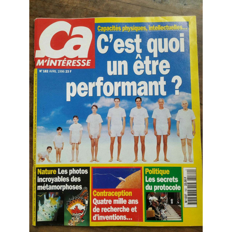 ça m'interesse n182 Avril 1996