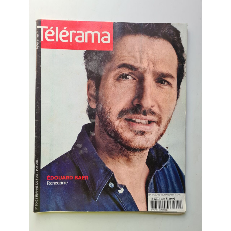 Telerama Édouard Baer nº3042