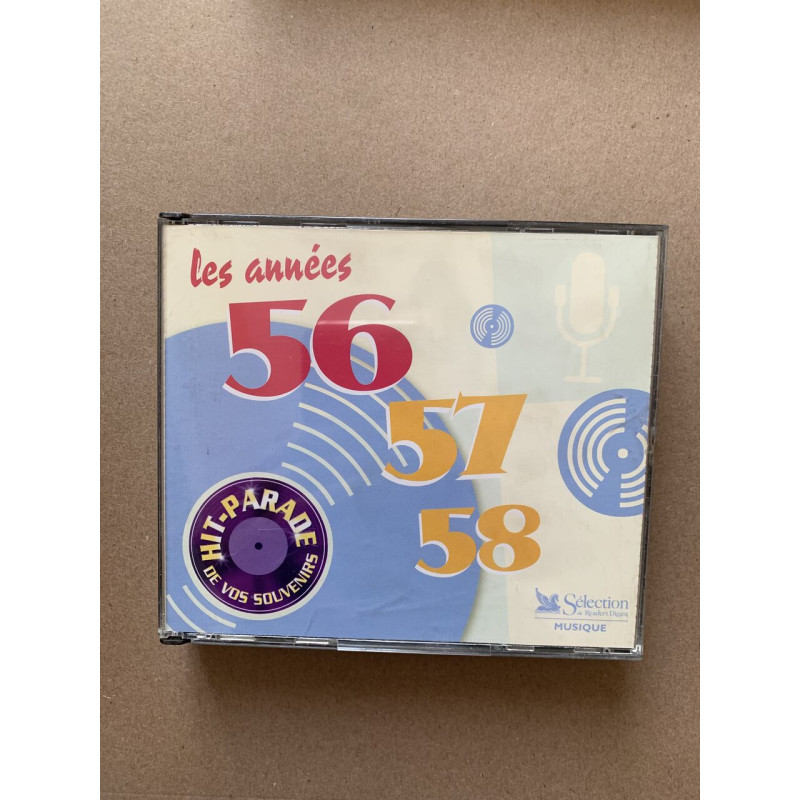 Hit parade de vos souvenirs - Les années 56-57-58/ 3 CD