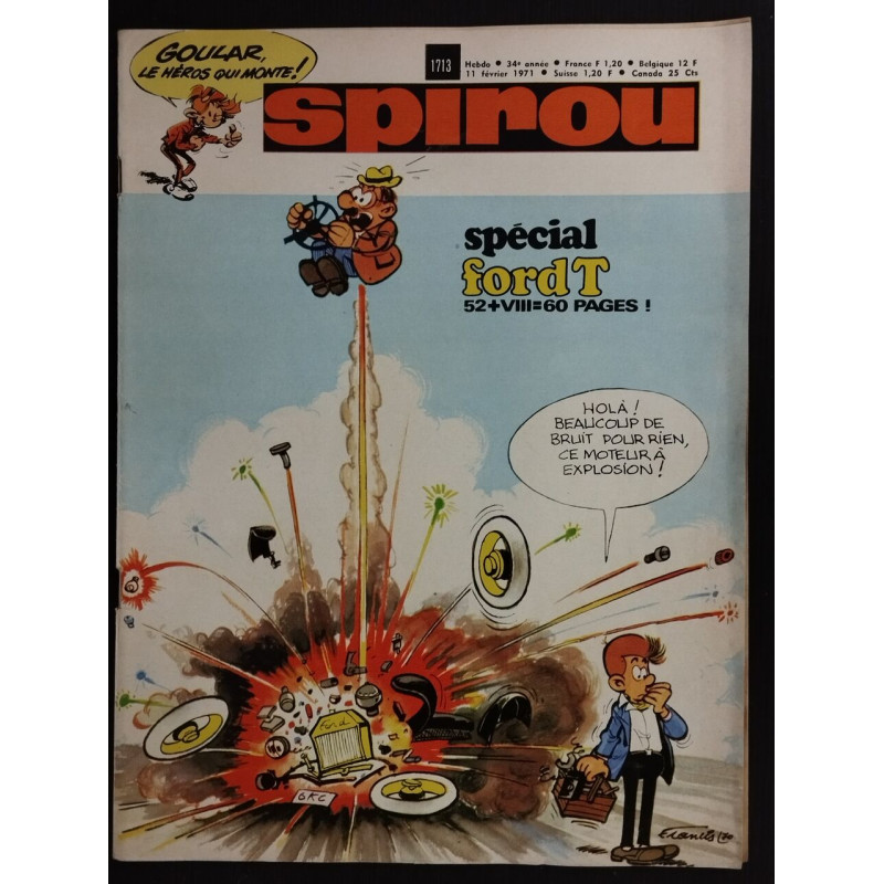 Revue le Journal de Spirou N° 1713