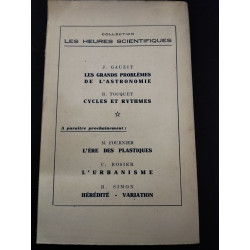 Les grands problèmes de l'Astronomie