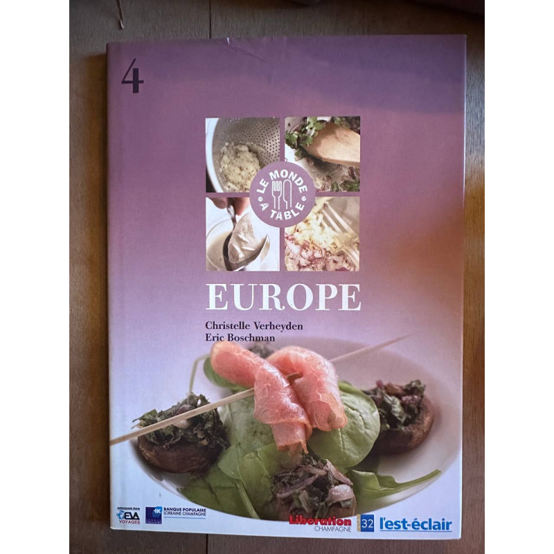 Cuisines du monde volume 4 Europe