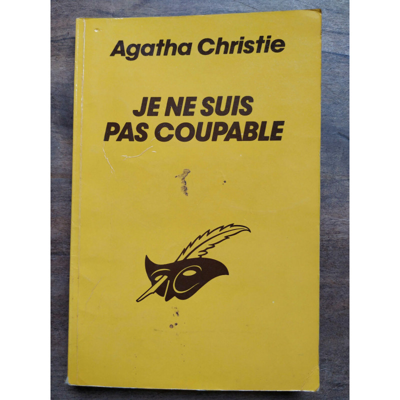 Je ne suis pas coupable masque