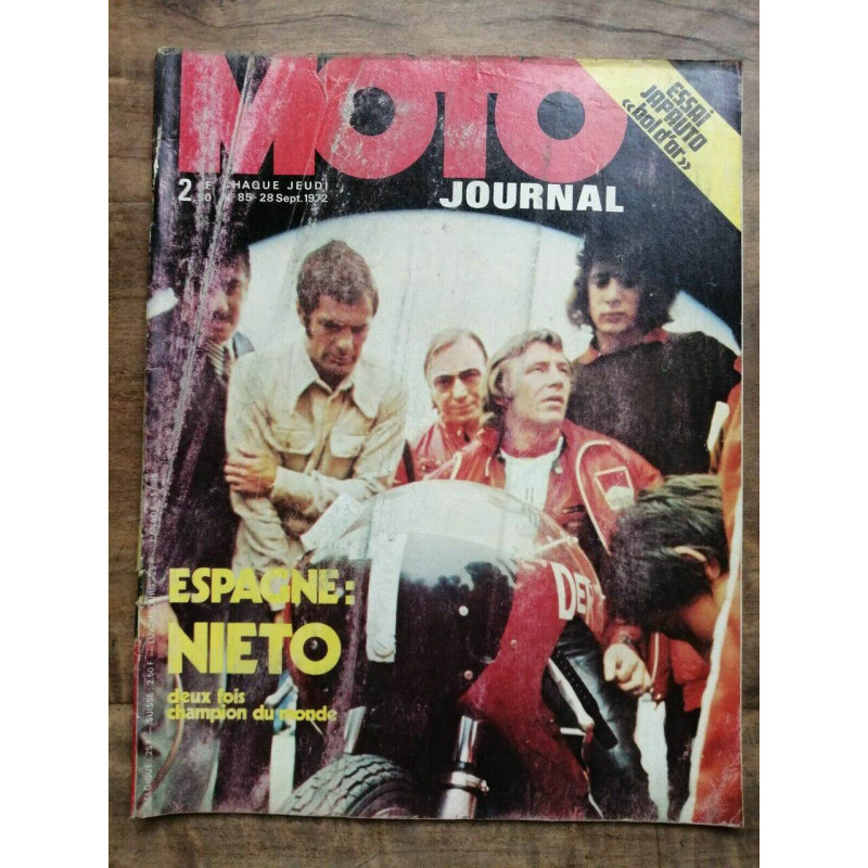 Moto Journal Nº 85 28 Septembre 1972