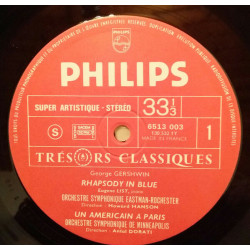 Un Américain A Paris - Rhapsody In Blue - Concerto En Fa