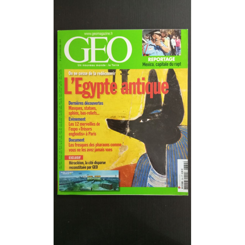 Revue Géo Magazine N° 334