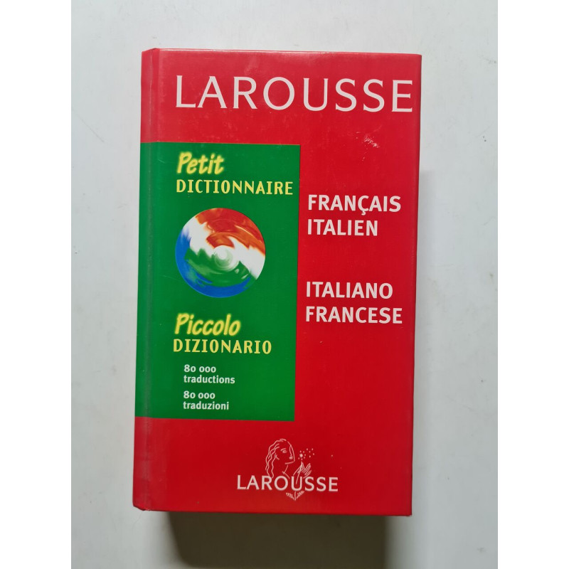Petit dictionnaire français-italien italien-français