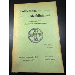 Collectanea Mechliniensia Commentarius scientiarum...