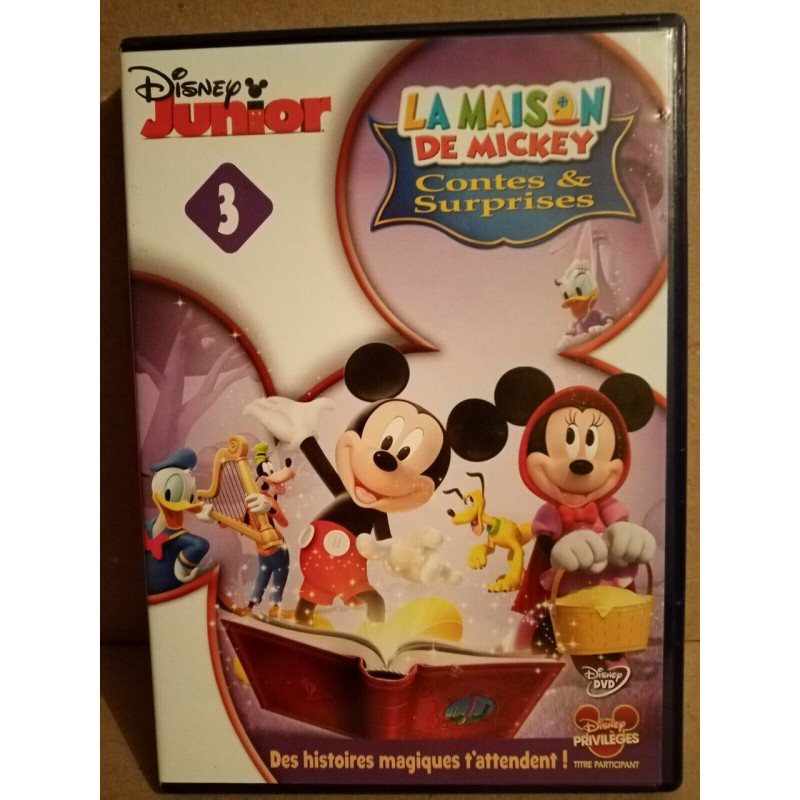 Disney Junior N3 - La maison de Mickey Contes Surprises DVD