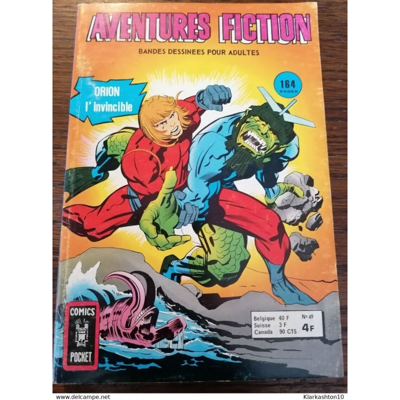 Aventures Fiction n49 Orion l'invincible