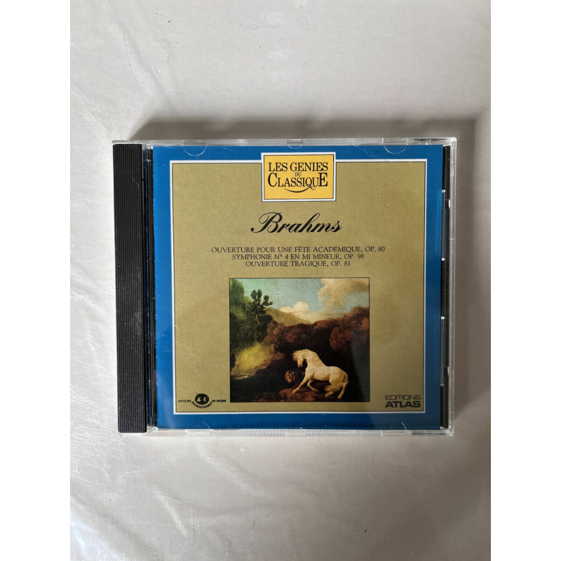 Brahms Ouverture pour une fête académique - Les Génies du Classique CD
