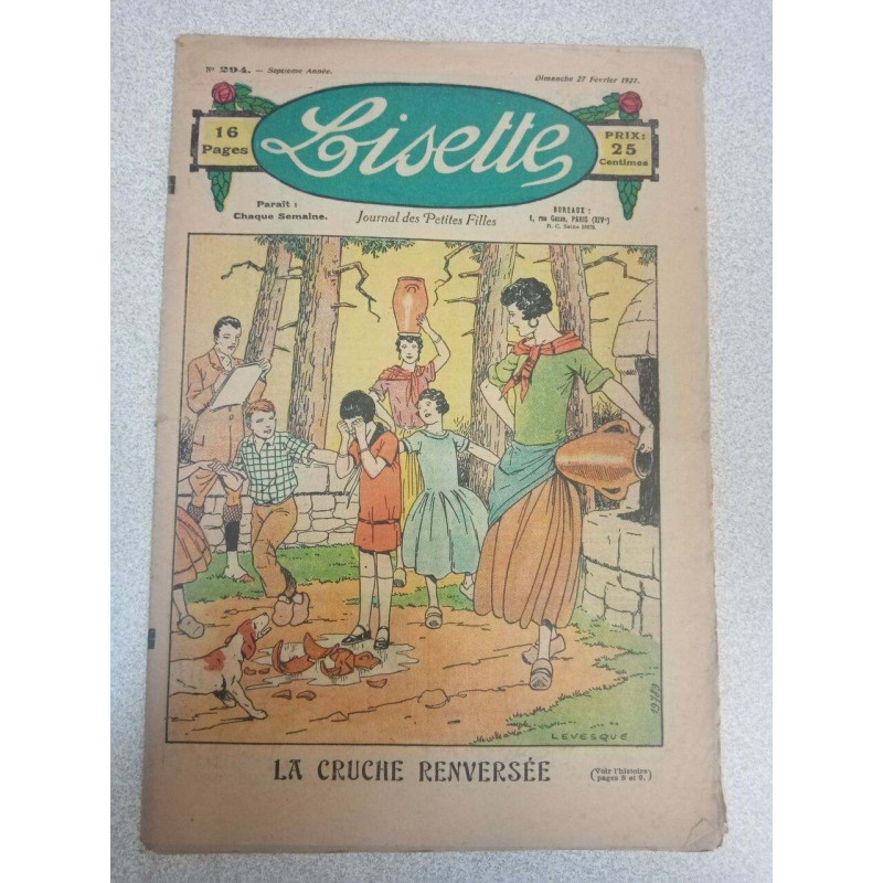 Lisette nº 294 / Février 1927