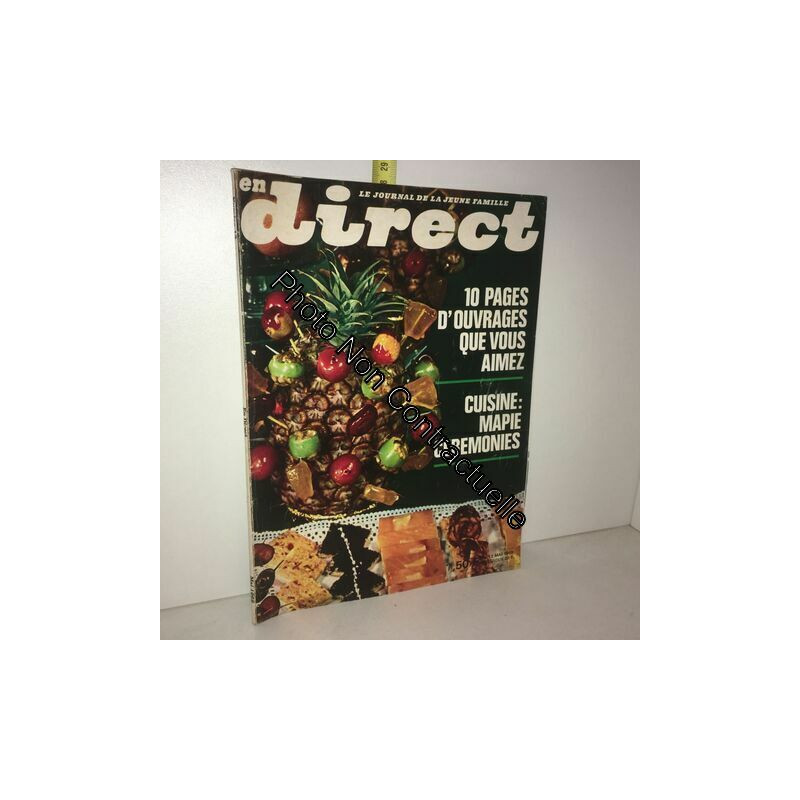 En Direct Du 13/05/1969 - 10 Pages D'ouvrages Que Vous Aimez -...