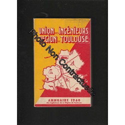 ANNUAIRE 1960 de l'Union des Ingénieurs de la Région de Toulouse