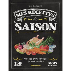 Mes recettes de saison : Avec les bons produits de nos marchés