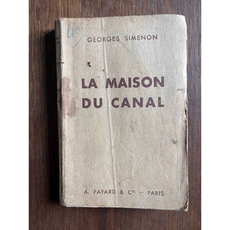La Maison du canal a et cie paris 1933