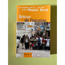 Retour de palestine Mille et une Nuits