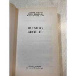 Dossiers Secrets. Tome 1
