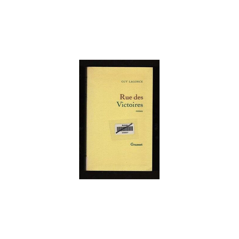 RUE DES victoires Roman