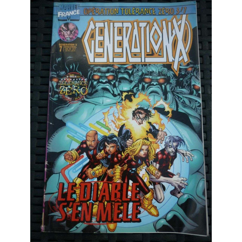 Génération X bimestriel n7 Le diable s'en mêle Marvel france 011999