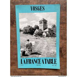 La France à table n121 vosges Juin 1966