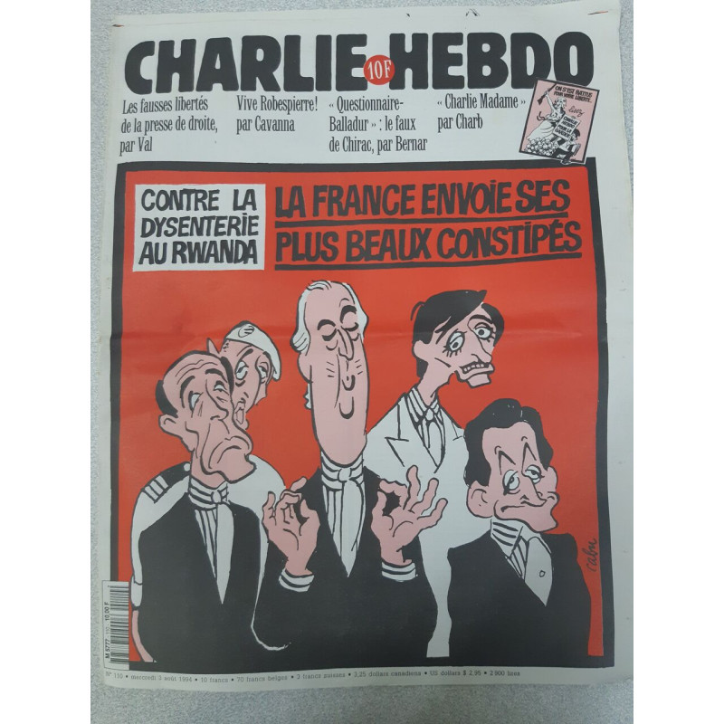 Charlie Hebdo N° 110