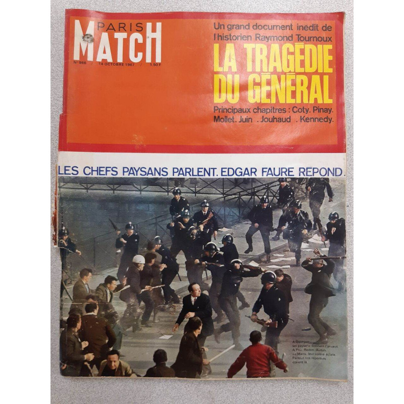 Revue Paris-Match n° 966