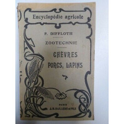 p Diffloth Encyclopédie Agricole Zootechnie chèvres porcs lapin