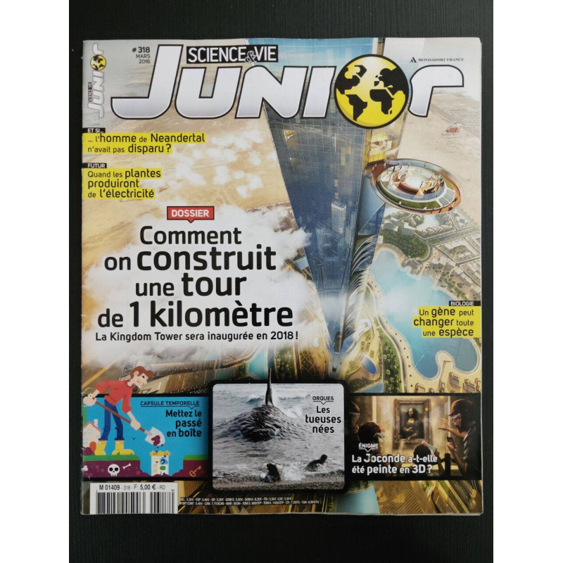 Revue Science et Vie Junior N° 318