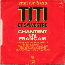 Titi Et Sylvestre À La Neige