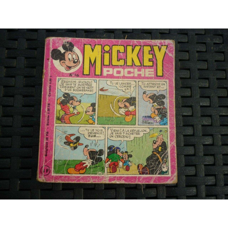 Mickey Poche mensuel n16 Août 1975