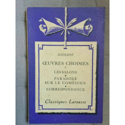 Diderot Ceuvres Choisies II Librairie Larousse