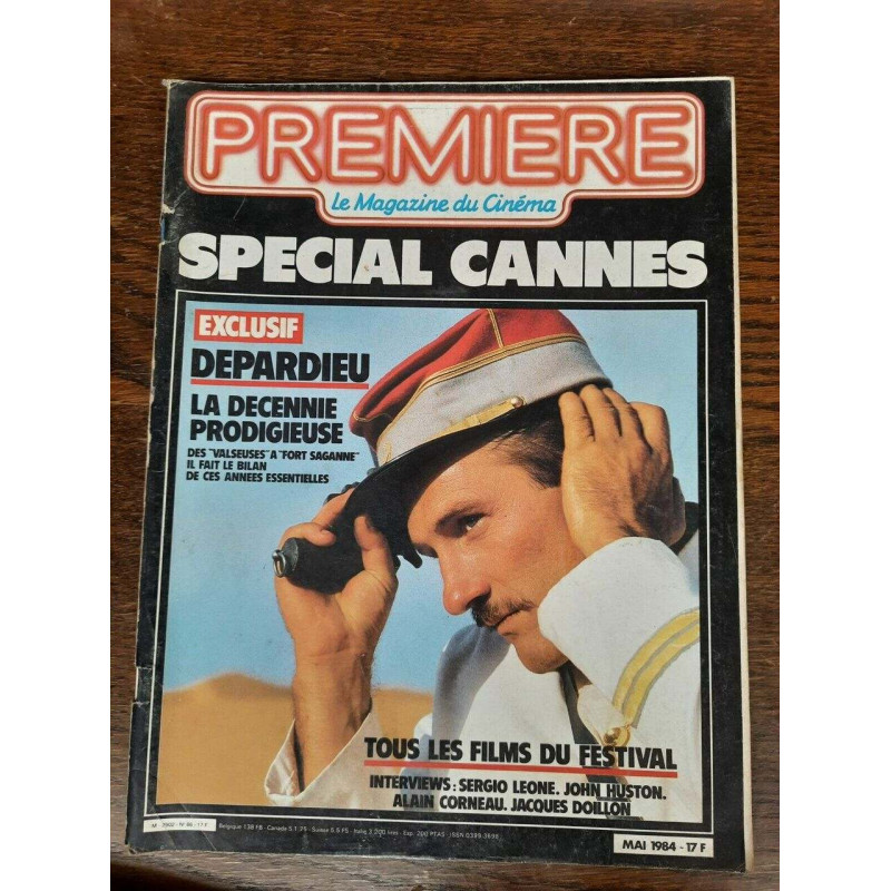 Premiere Le Magazine du Cinéma Nº86 1984