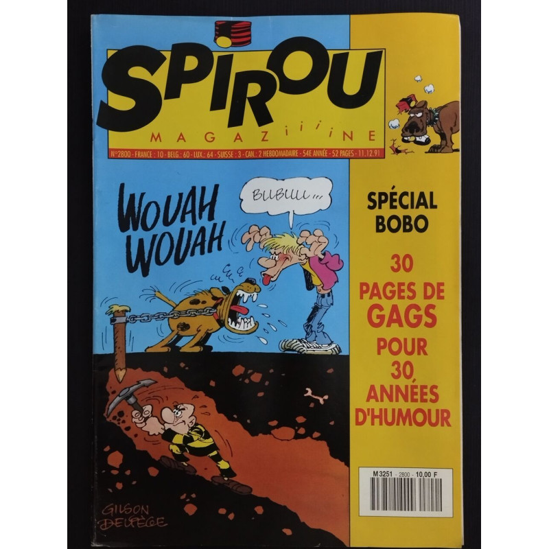 Revue Le Journal de Spirou N° 2800