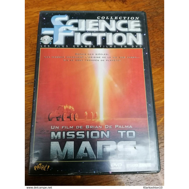 DVD Mission To Mars collection Science fiction Brian De Palma