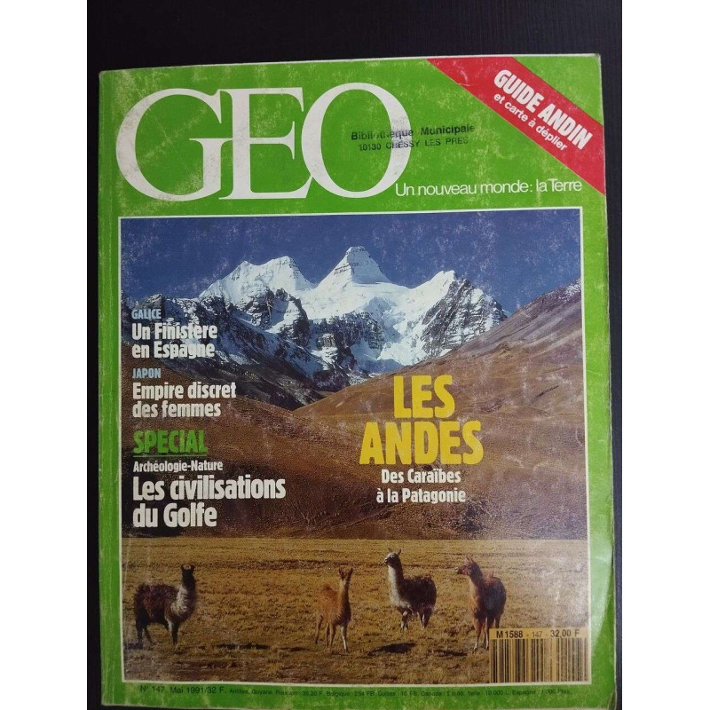 Revue Géo Magazine N° 147