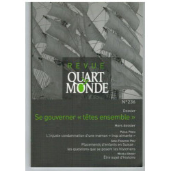 Revue quart monde n° 236 - Se gouverner ""têtes ensemble""