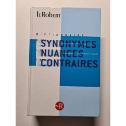 Synonymes Nuances Contraires