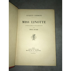 Jacques Lermont MISS LINOTTE 20 compositions Emile Bayard