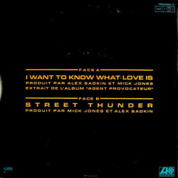 I Want To Know What Love Is