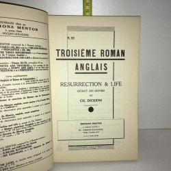 RESURRECTION AND LIFE troisième roman Anglais m 132 MENTOR