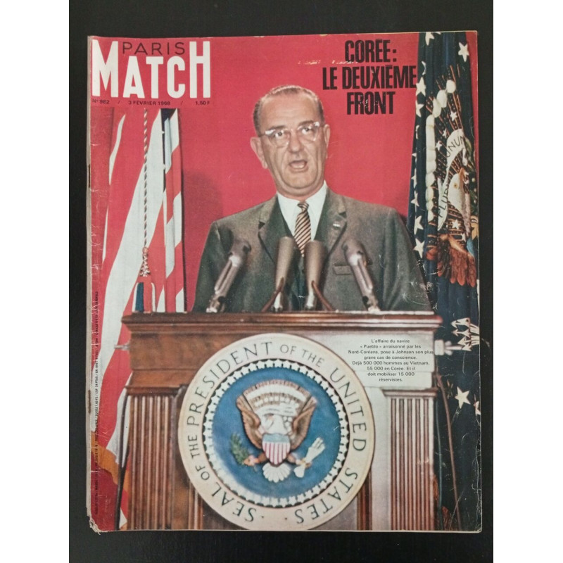 Paris Match N.982 - Février 1968