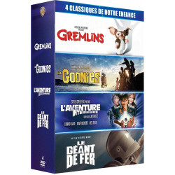 Coffret 4 films cultes - Gremlins + Les Goonies + L'Aventure...