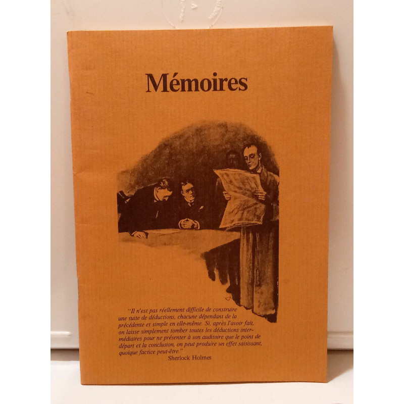 Mémoires - Jeux Descartes du jeu detective conseil