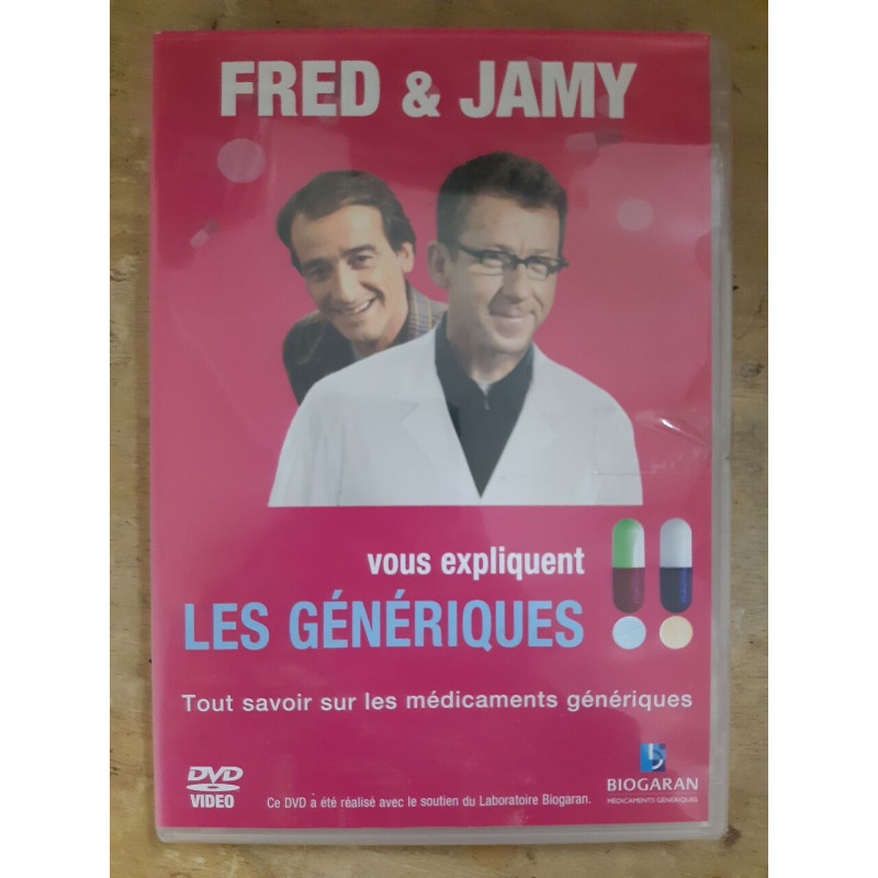 DVD Sciences - Fred et Jamy expliquent les médicaments génériques