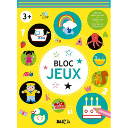 Bloc jeux 3+ (jaune) (Bloc jeux 1)
